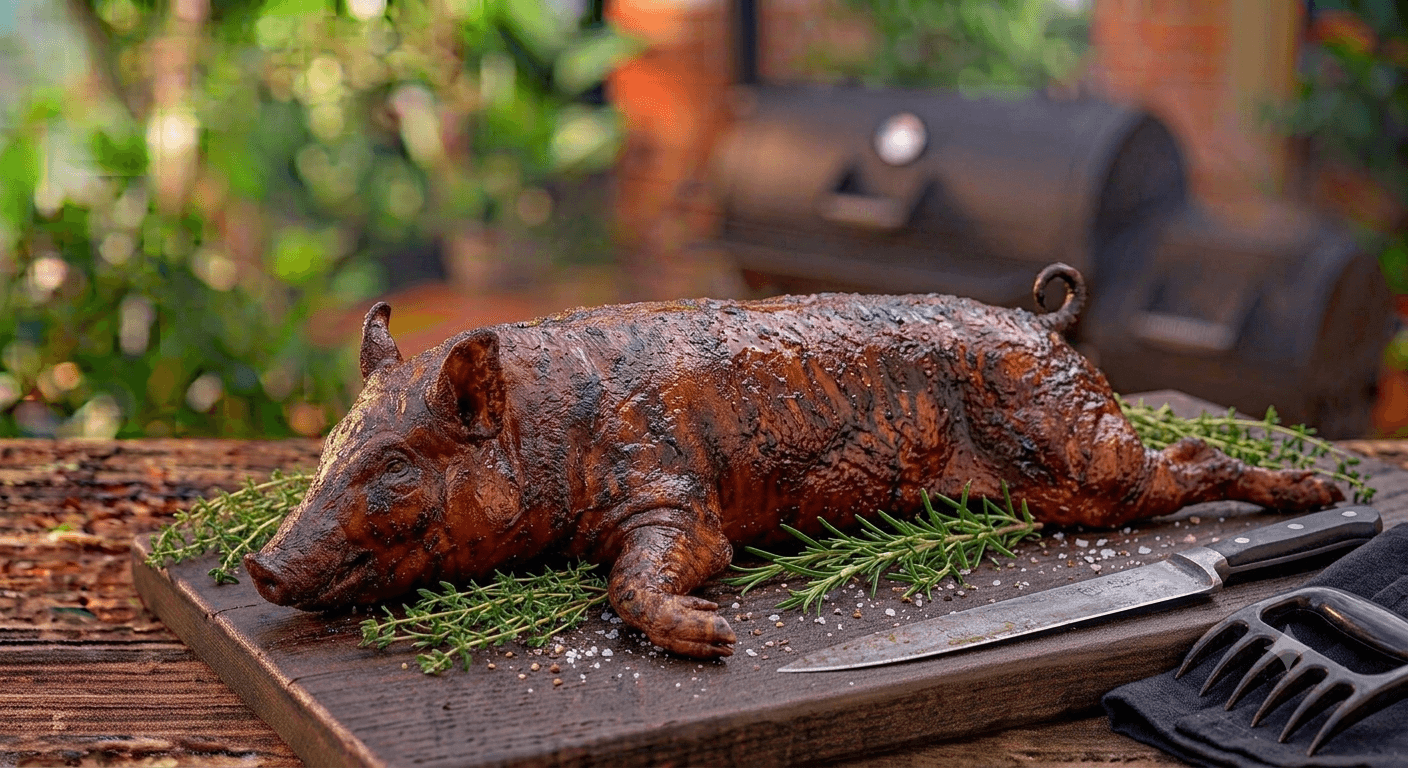 Smoked Whole Hog
