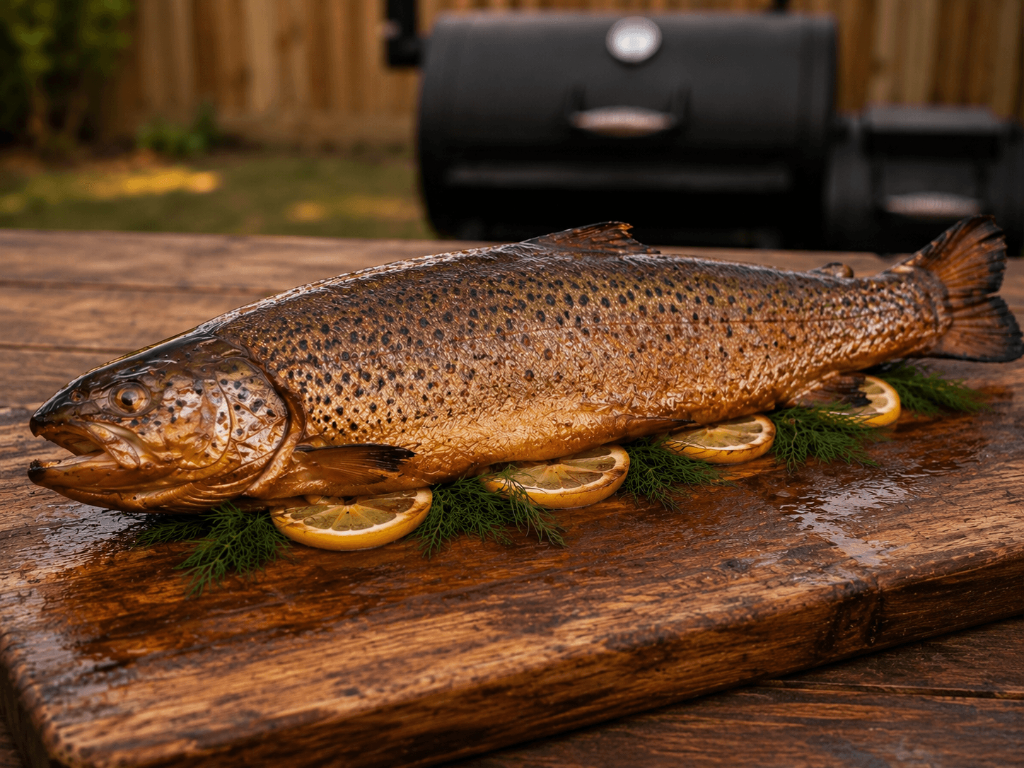 Smoked Whole Trout