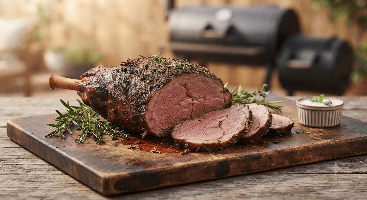 Smoked Leg of Lamb