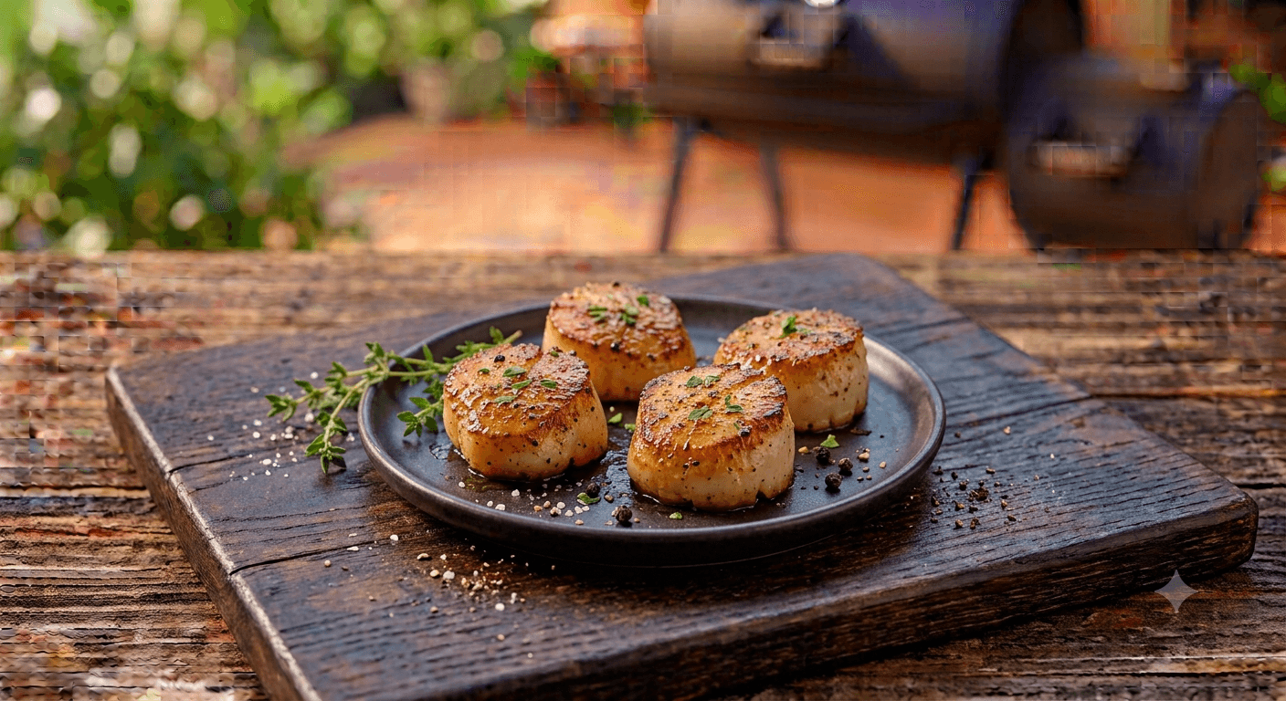 Smoked Scallops