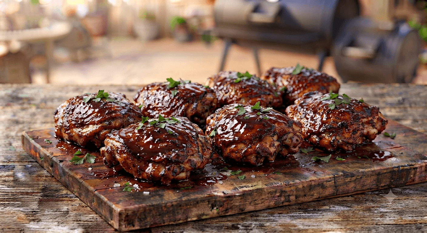 Smoked Chicken Thighs