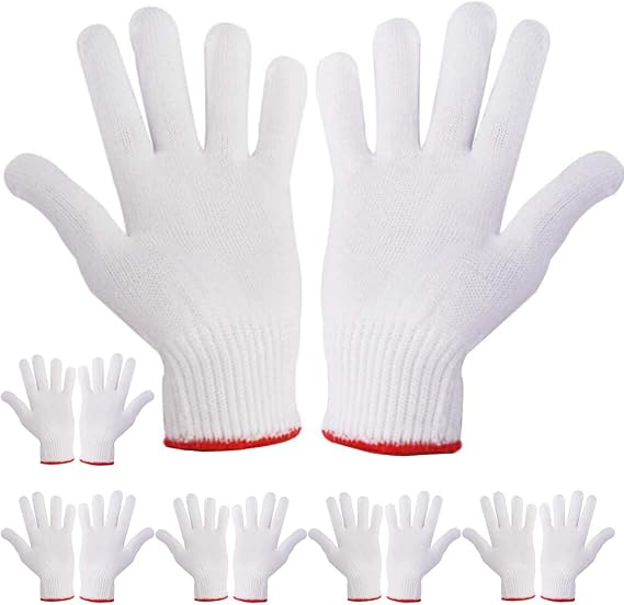 BBQ Thick Cotton Knit Glove Liners